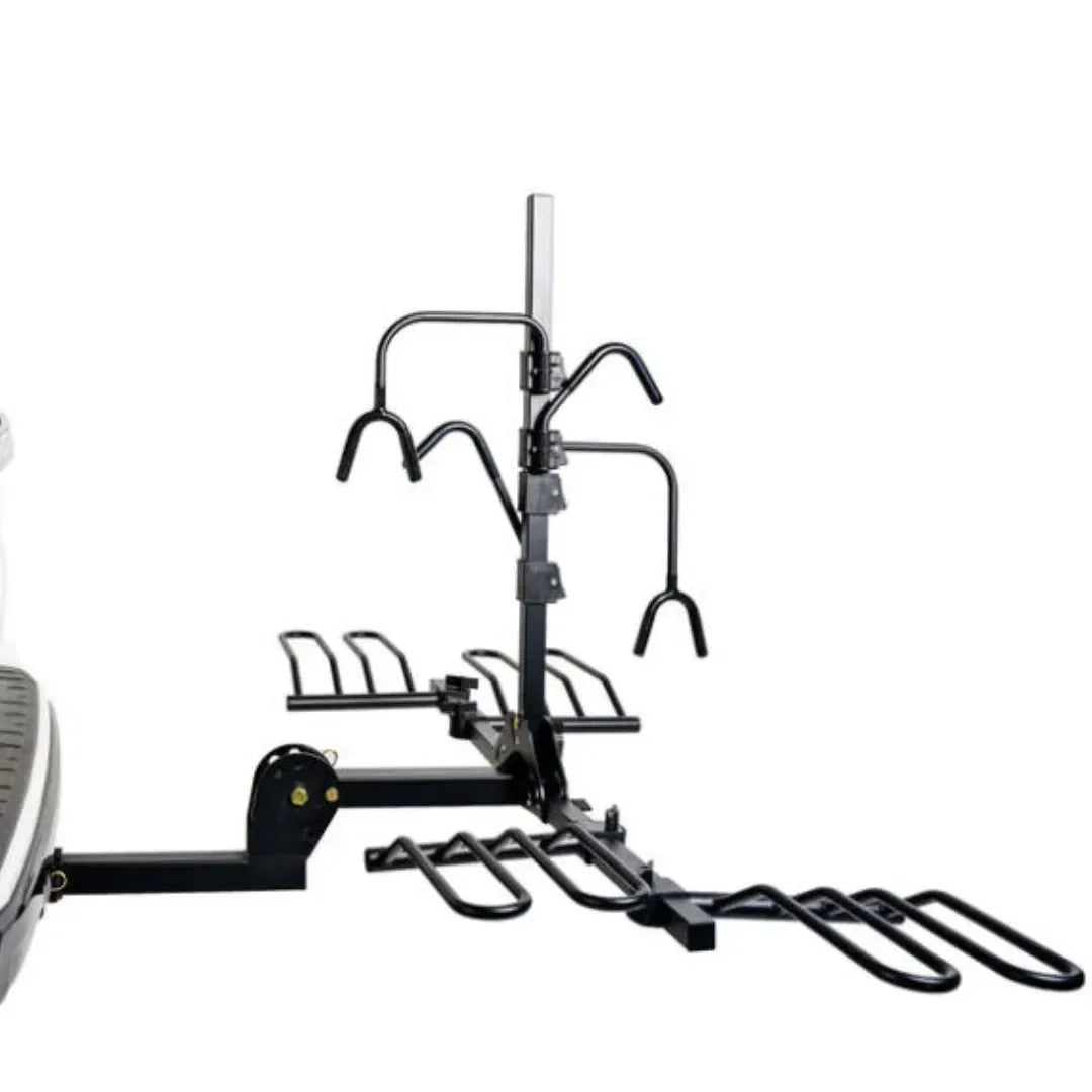 Enthuze Hitch Mounted 4 Bike Platform Rack