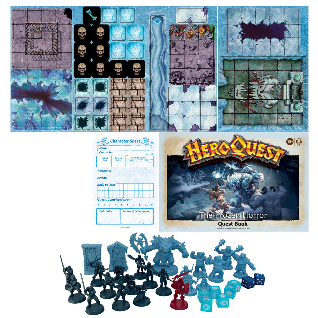 HeroQuest The Frozen Horror Quest Pack Game Expansion