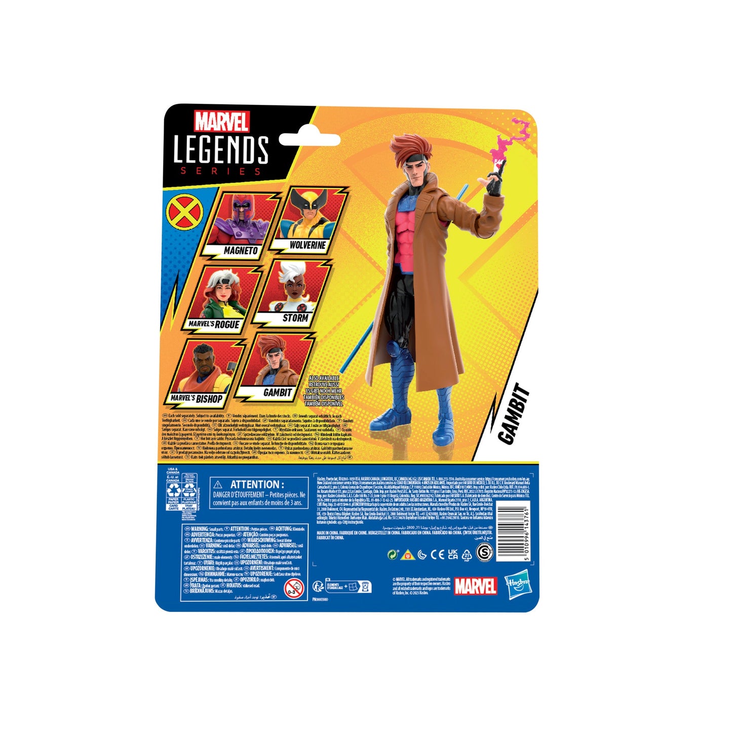 Hasbro - Marvel Legends - X-Men 97 – Gambit - Reissuse