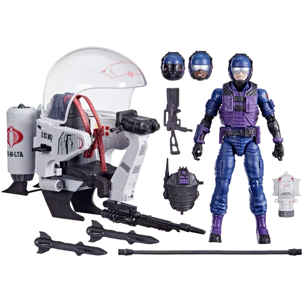 G.I. Joe Classified Series Tele-Viper & Cobra Flight Pod - Trubble Bubble - 79 (SubPar Packaging Box )