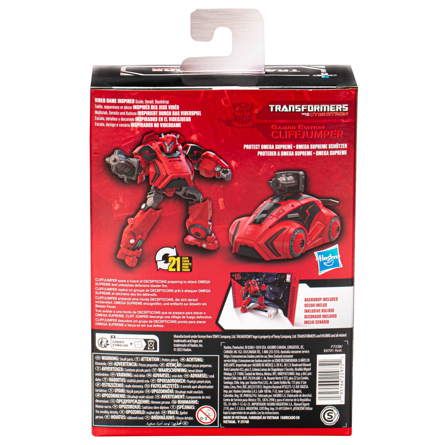 Transformers Studio Series - Deluxe - Transformers: War for Cybertron 05 Gamer Edition Cliffjumper