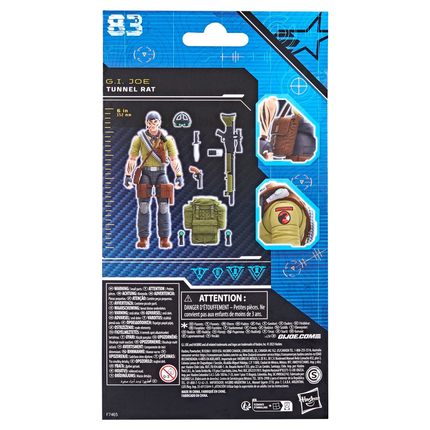 G.I. Joe Classified Series Tunnel Rat - 83