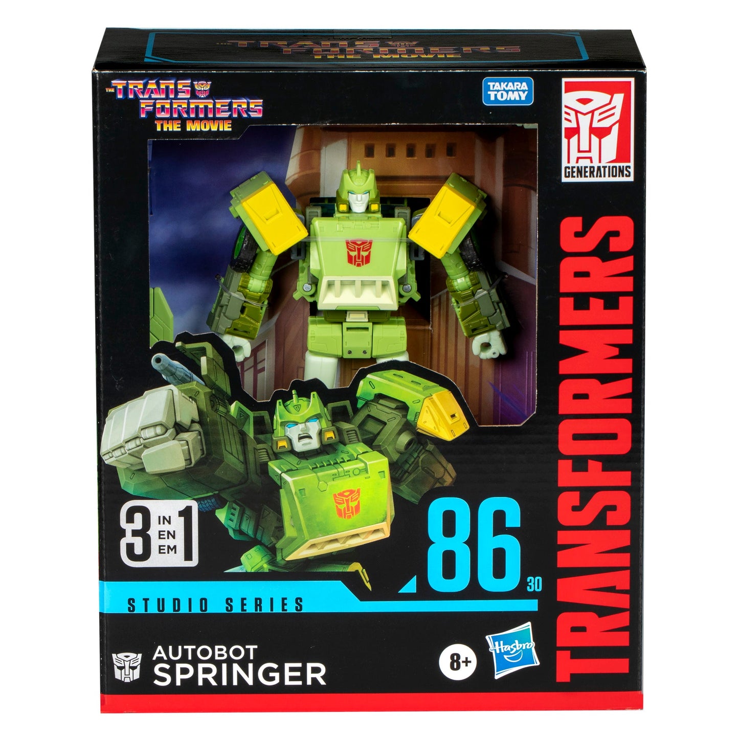 Transformers Studio Series Leader The Transformers: The Movie 86-30 Springer (missing part)
