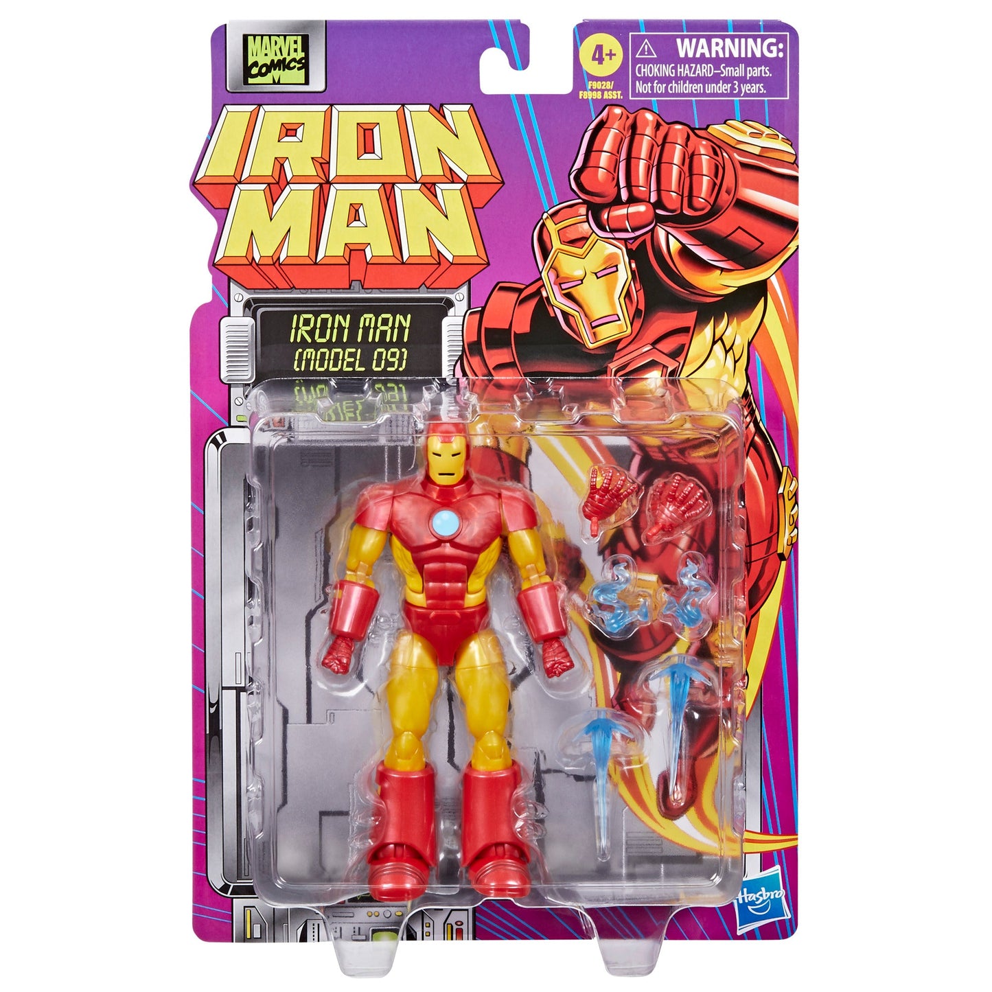Marvel Legends - Retro Iron Man Wave - Set of 6