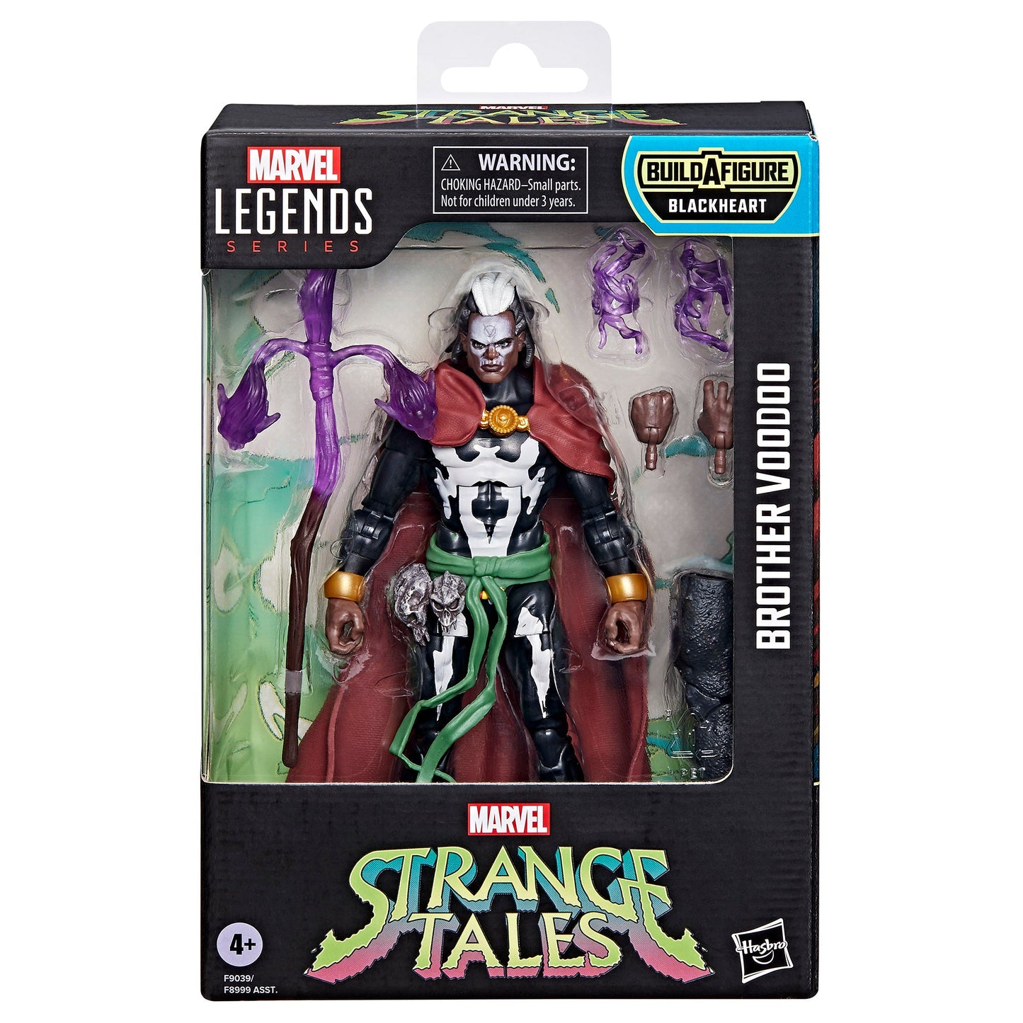 Marvel Legends Series Strange Tales Brother Voodoo - Black Heart BAF