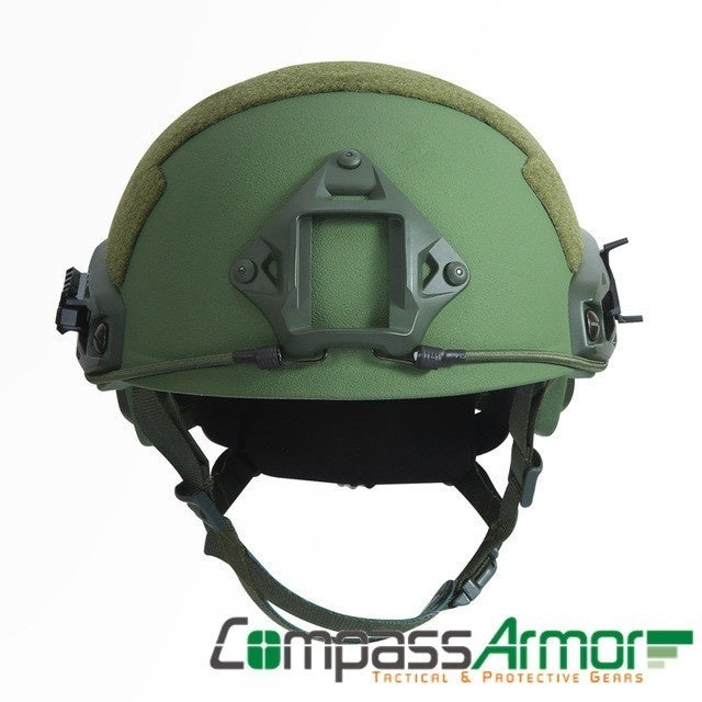 FAST Ballistic High Cut Helmet Anti-bullet Helmet NIJ IIIA Kevlar Core Olive Drab