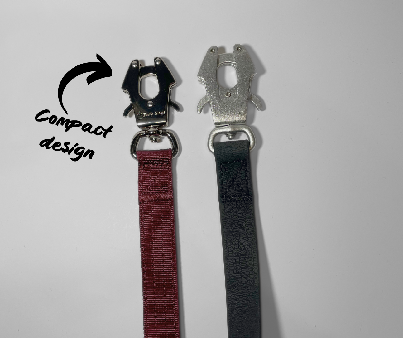 Tactical Dog Leash - Cherry Wine
