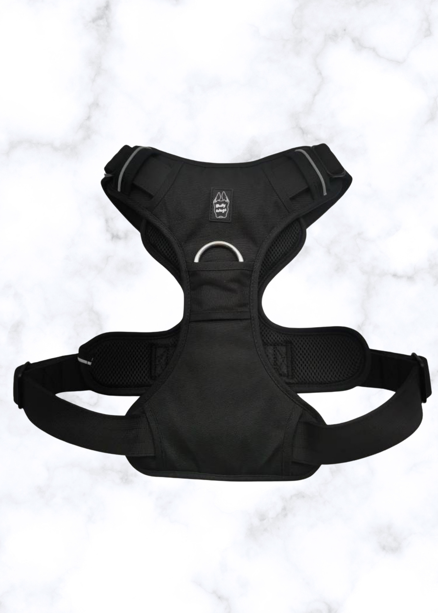 Heavy-Duty Everyday Harness - Black