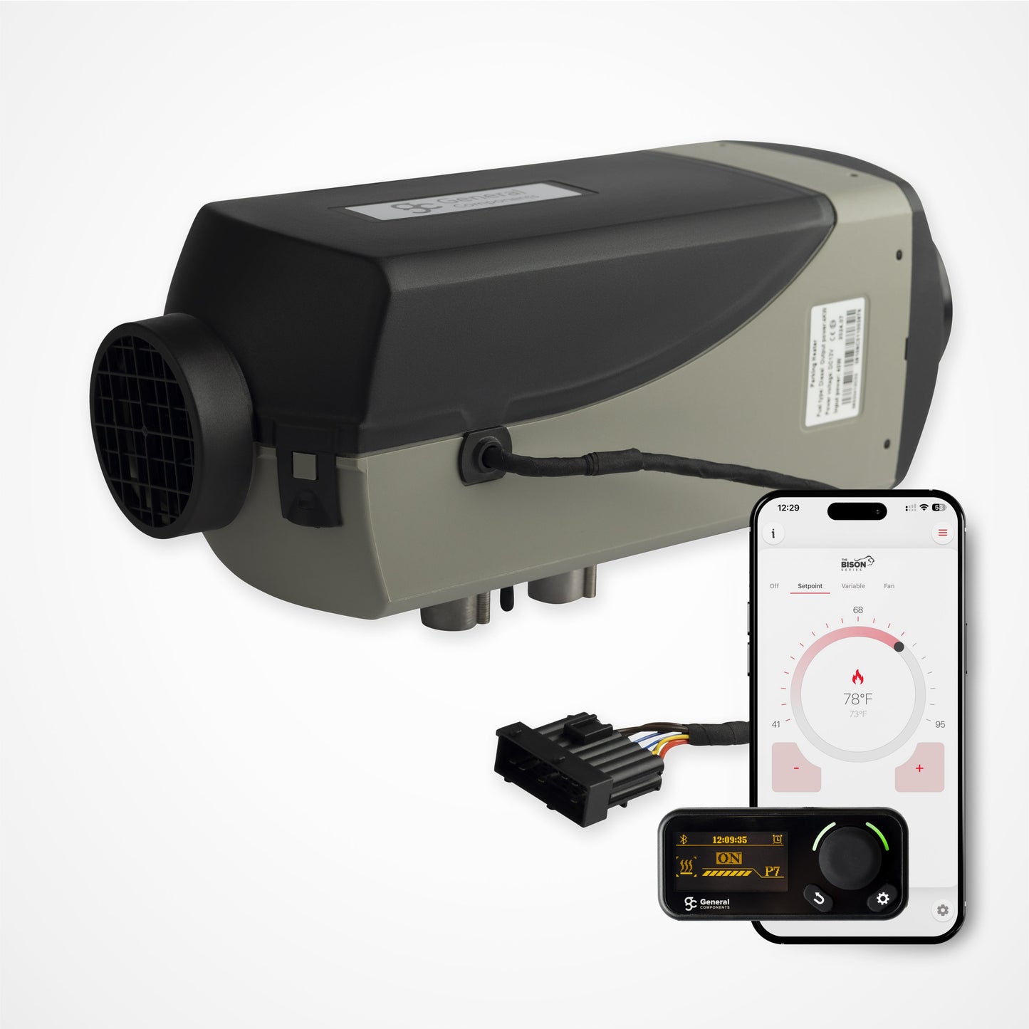 BISON 4000A Marine Heater Kit