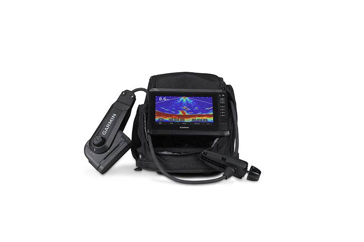 Garmin ICE FISHING - Panoptix PS22-IF Bundle, ECHOMAP UHD2 75sv, PS22-IF Transducer and Rotating System - Uncle Mike's Outdoors and More!