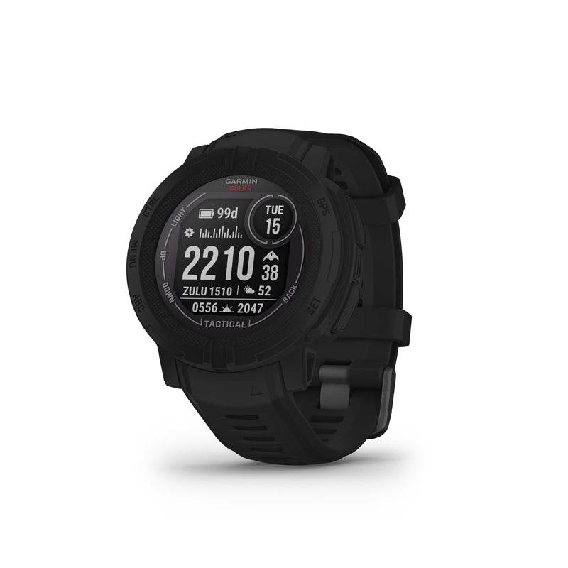 Garmin Wearables - Instinct® 2 Solar - Tactical Edition, Black - Uncle Mike's Outdoors and More!