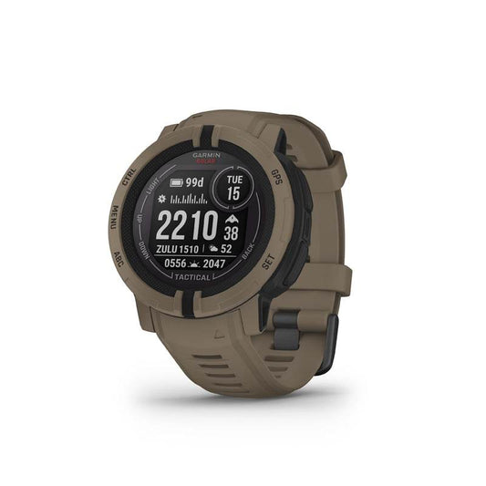 Garmin Wearables - Instinct® 2X Solar - Tactical Edition, Coyote Tan - Uncle Mike's Outdoors and More!