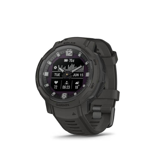 Garmin Wearables - Instinct® Crossover Solar, Graphite - Uncle Mike's Outdoors and More!
