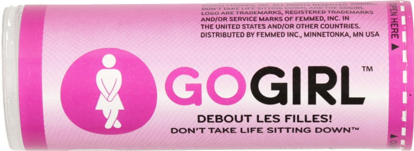 GoGirl Female Urination Device and 12" Extension Tube Combo Pack