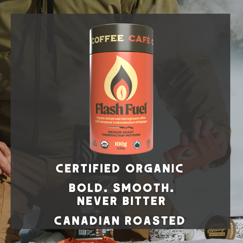 Flash Fuel Organic Instant Coffee - Bulk Canisters