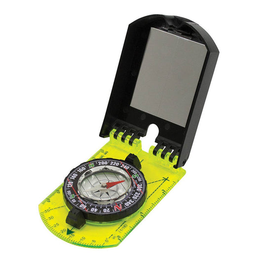 Ultimate Survival Hi-Viz Folding Map Compass - Uncle Mike's Outdoors and More!