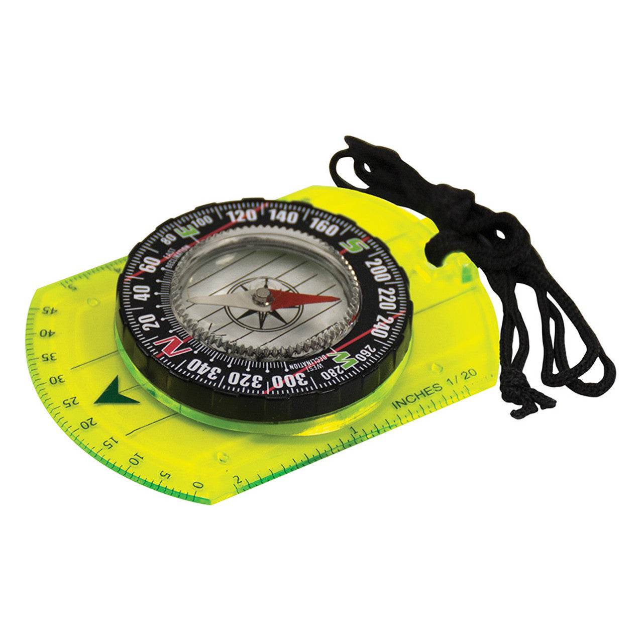 Ultimate Survival Hi-Viz Waypoint Map Compass - Uncle Mike's Outdoors and More!