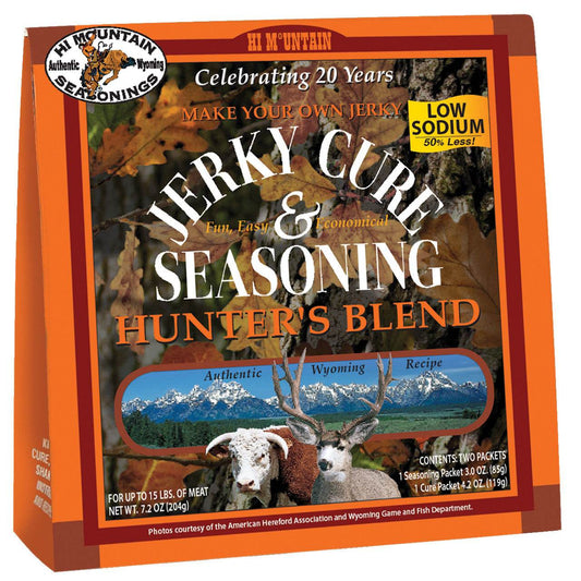 Hi Mountain Hunter's Blend Low Sodium Jerky Kit - Uncle Mike's Outdoors and More!
