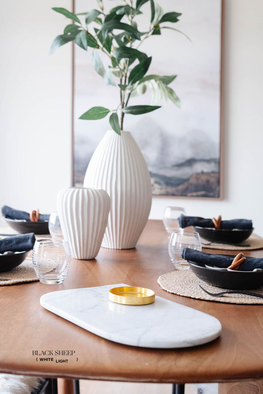 Bianco Carrara Marble Serving Tray