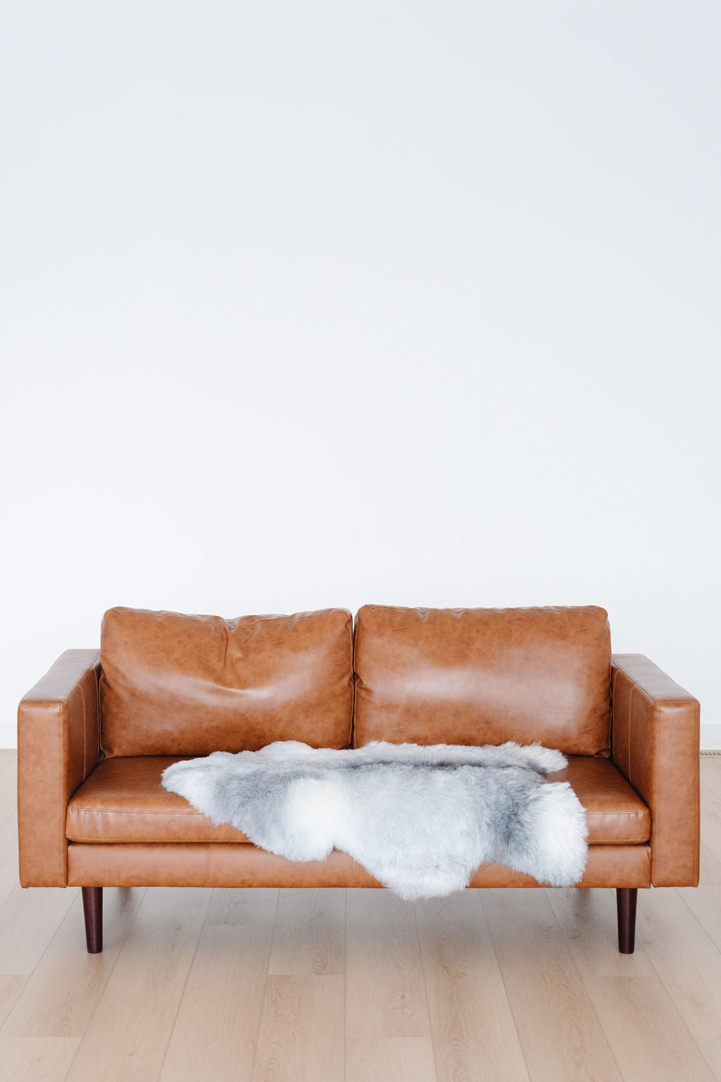 Shorn Natural Storm Grey Icelandic Sheepskin