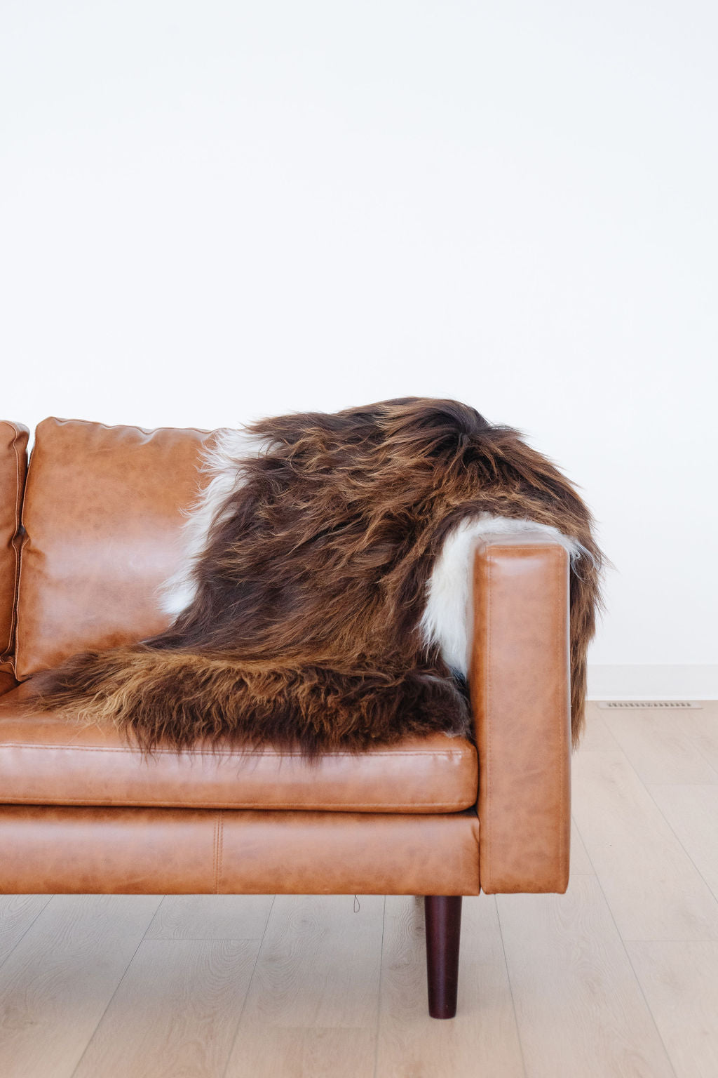 Rare Rusty Brown Icelandic Sheepskin