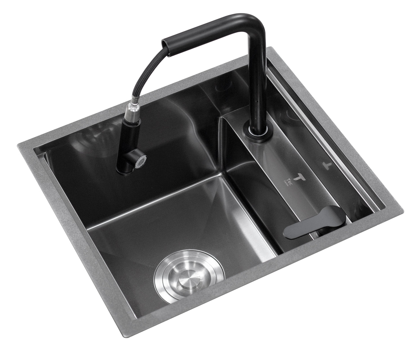 Black Camper Van / RV Sink | Hidden Sink