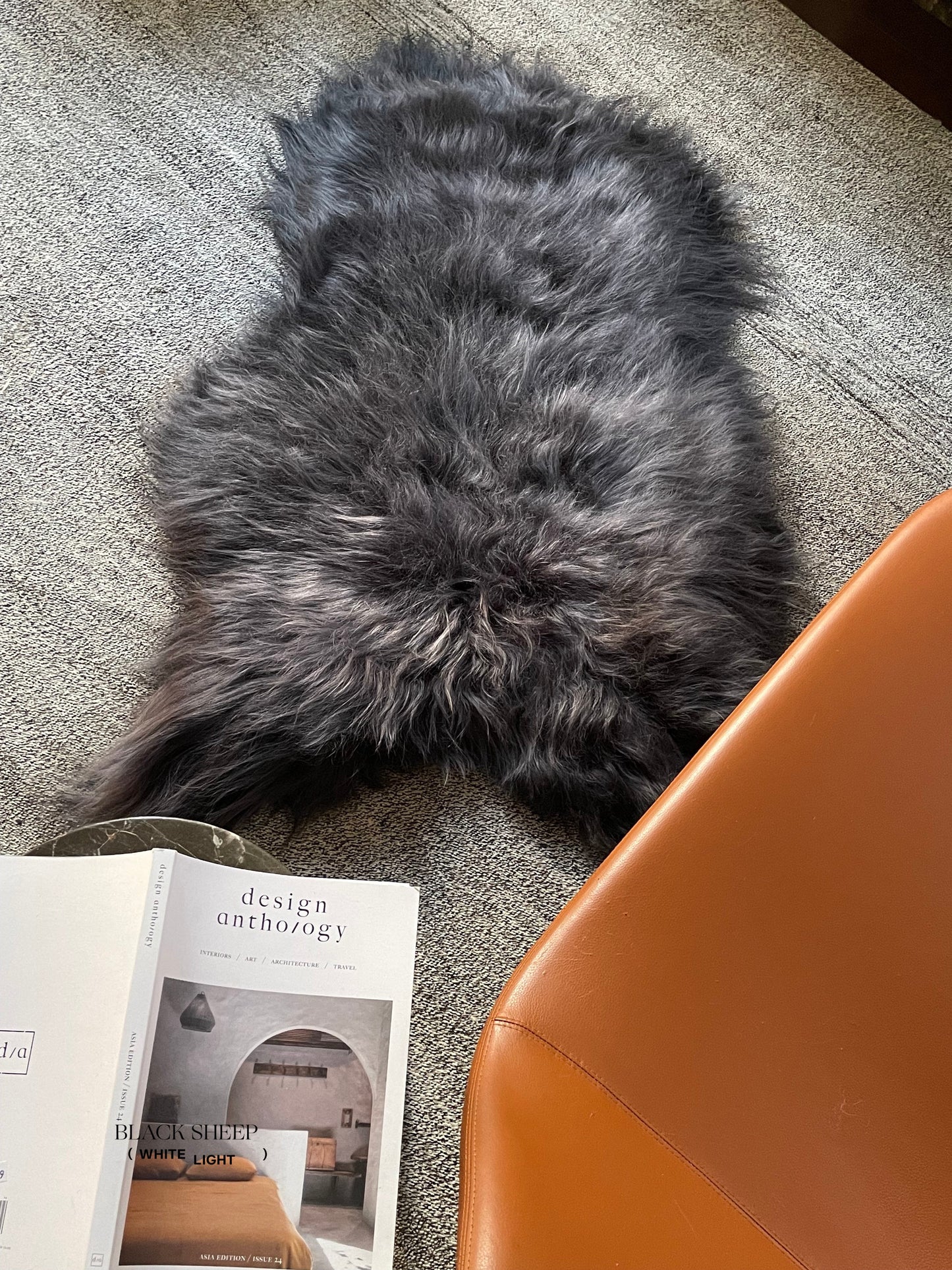 Steel Icelandic Sheepskin