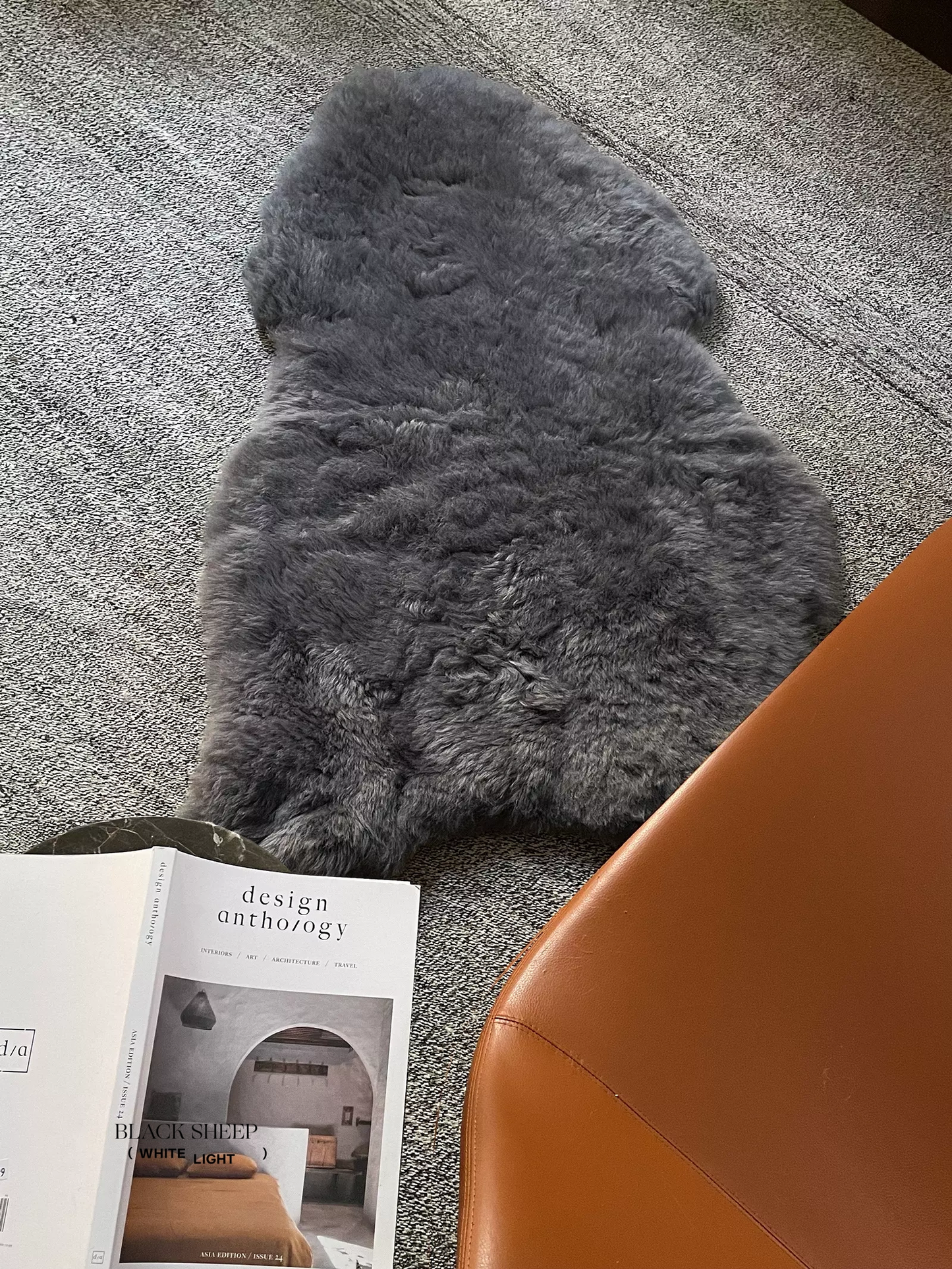 Shorn Silver Icelandic Sheepskin