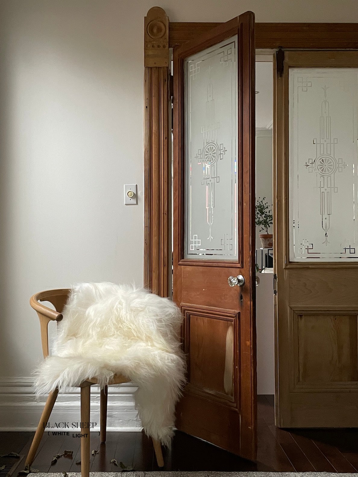 White Icelandic Sheepskin