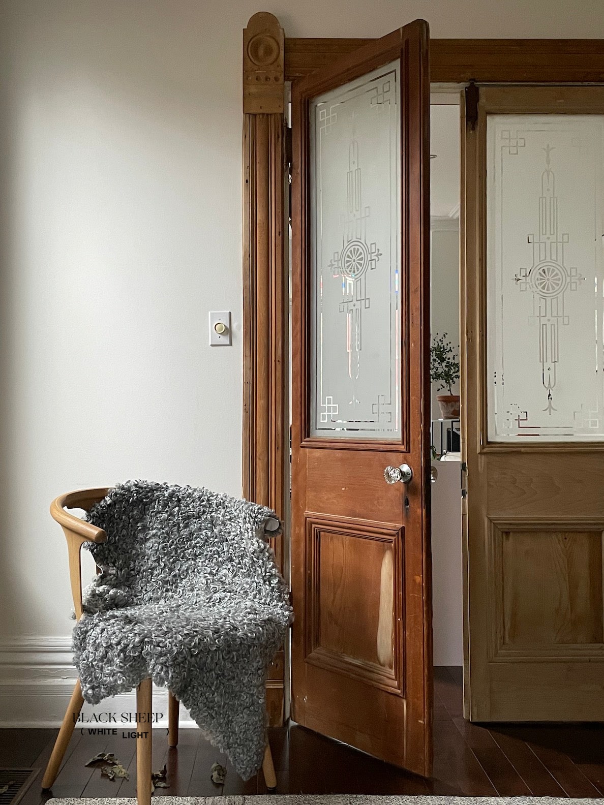 Grey Medium Wool Gotland Sheepskin