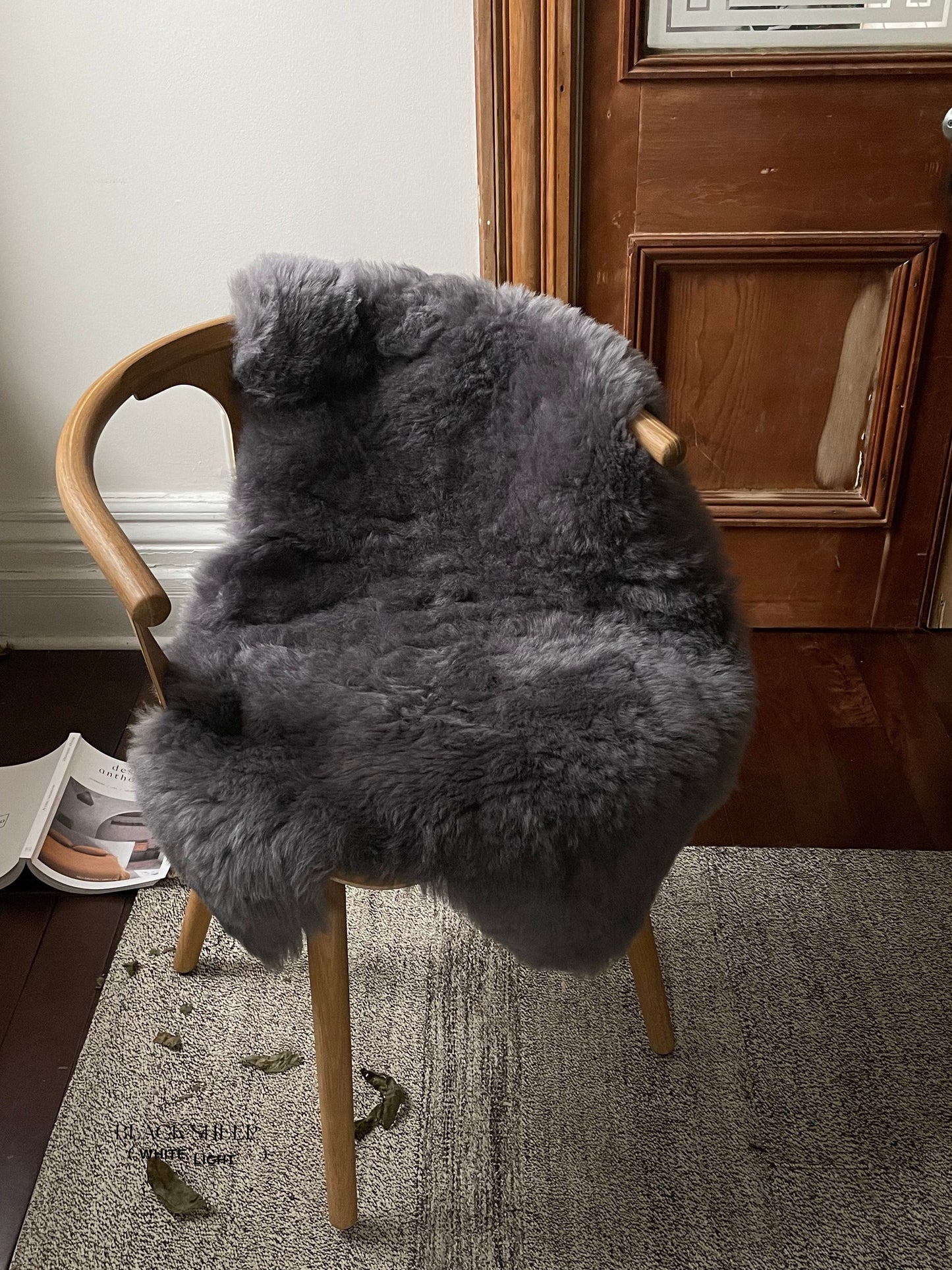 Shorn Silver Icelandic Sheepskin