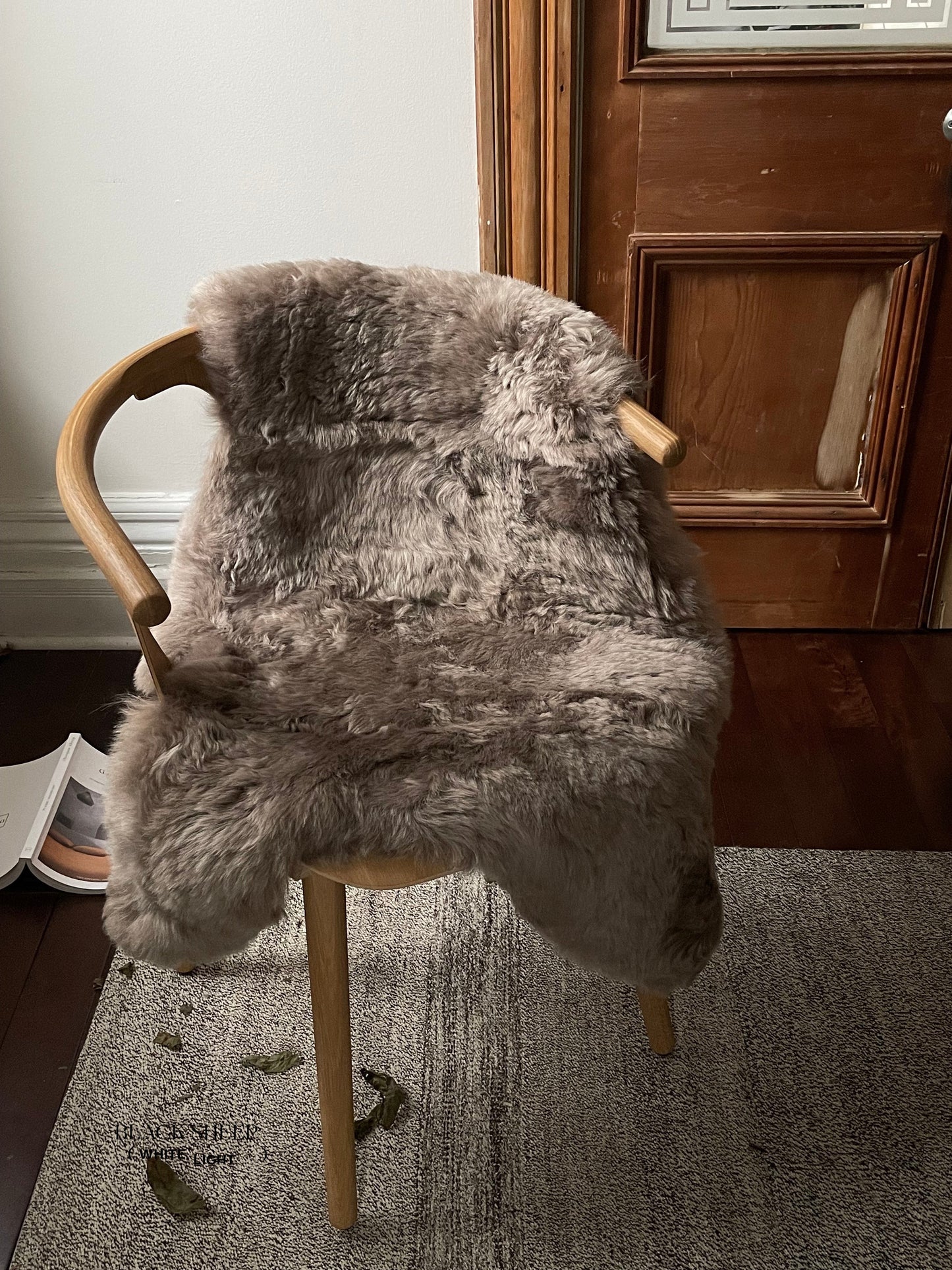 Shorn Taupe Icelandic Sheepskin