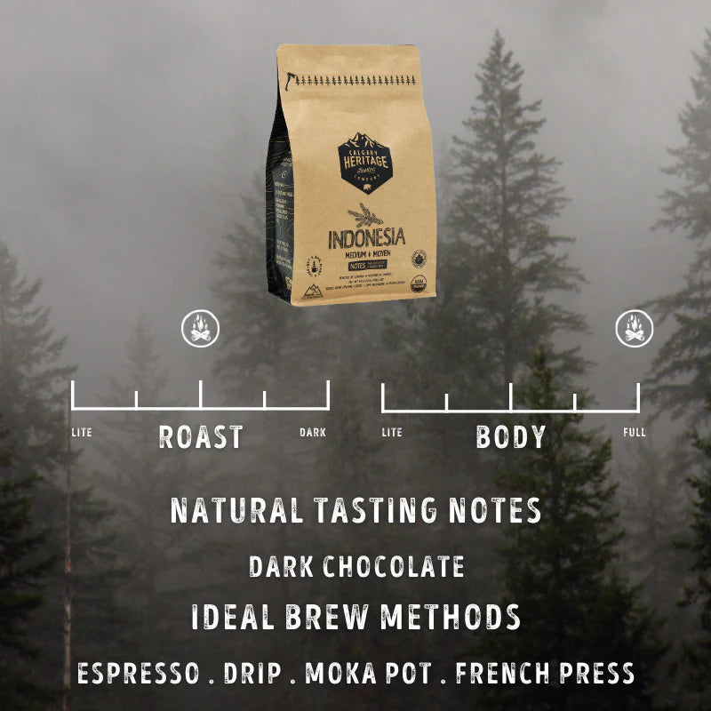 Organic Indonesian Coffee - Canadian Heritage Roasting Co.