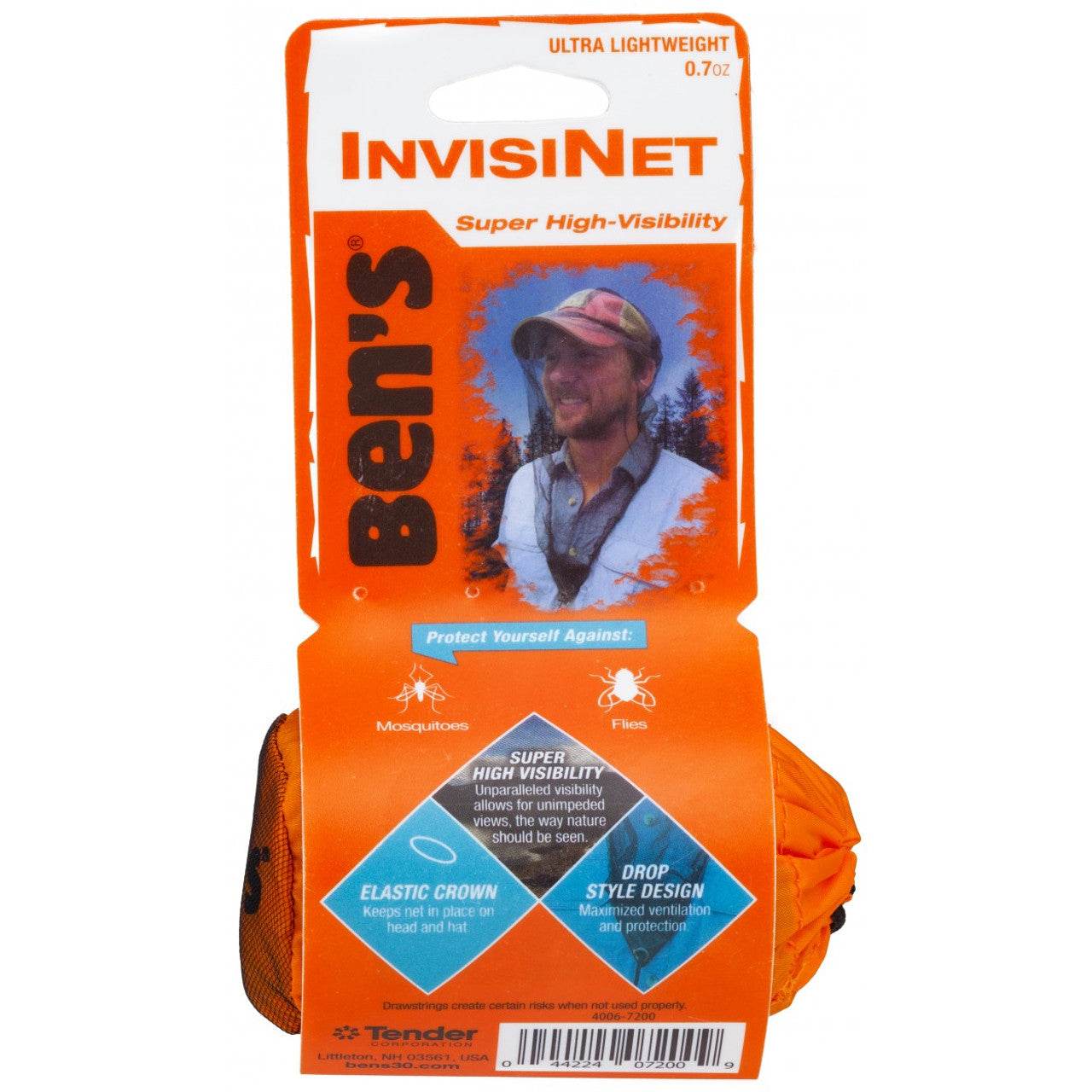 Ben's Invisinet Bug Head Net - Uncle Mike's Outdoors and More!