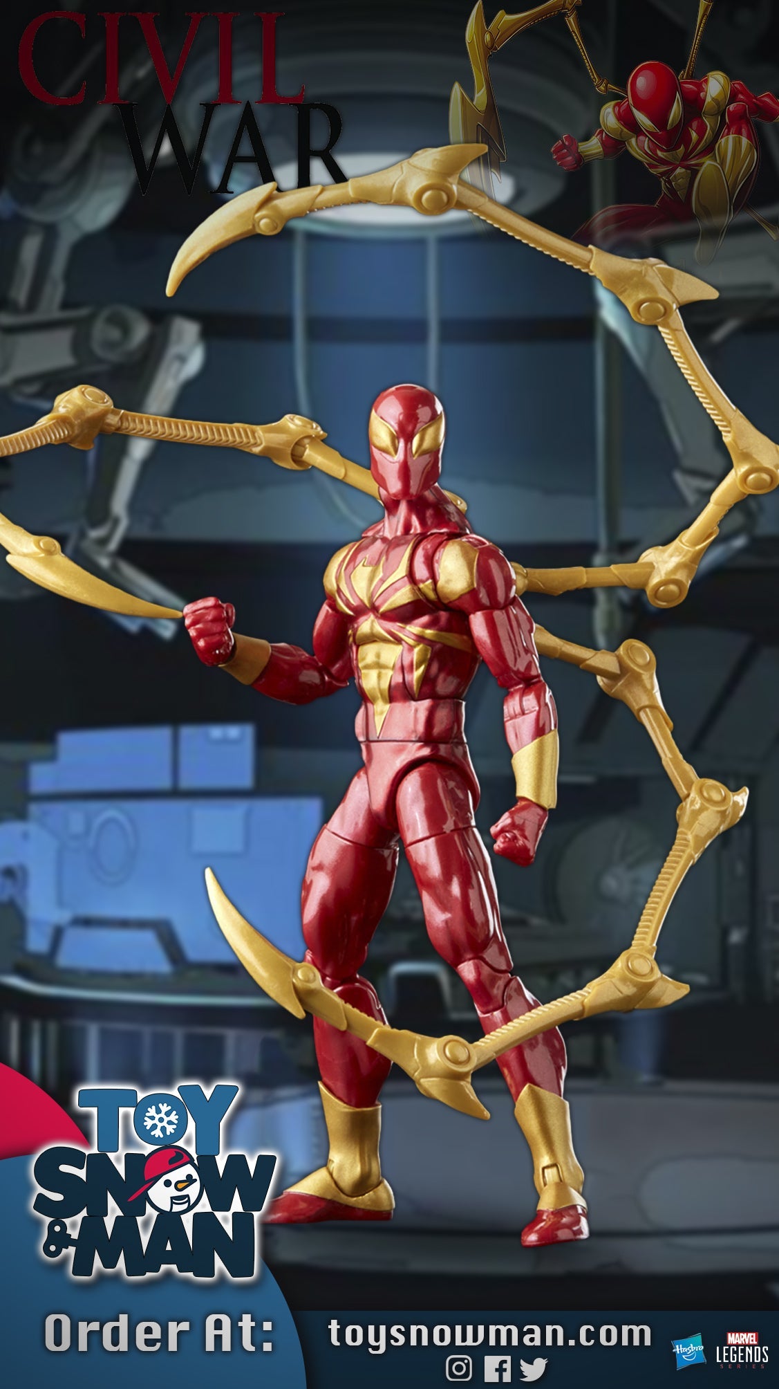 Marvel Legends Series Iron Spider