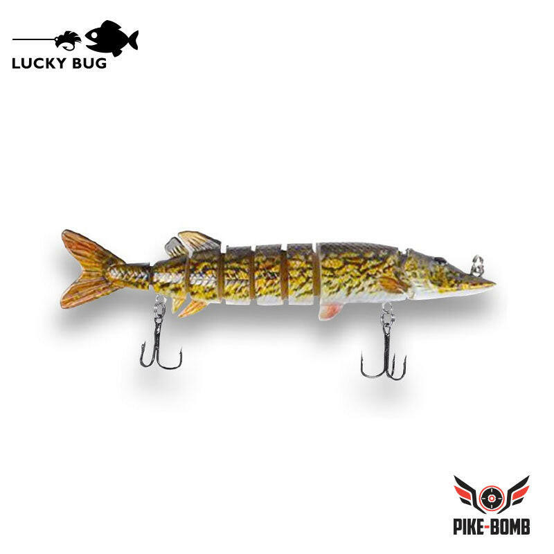 đLucky Bug 5" Pike Bomb Lures