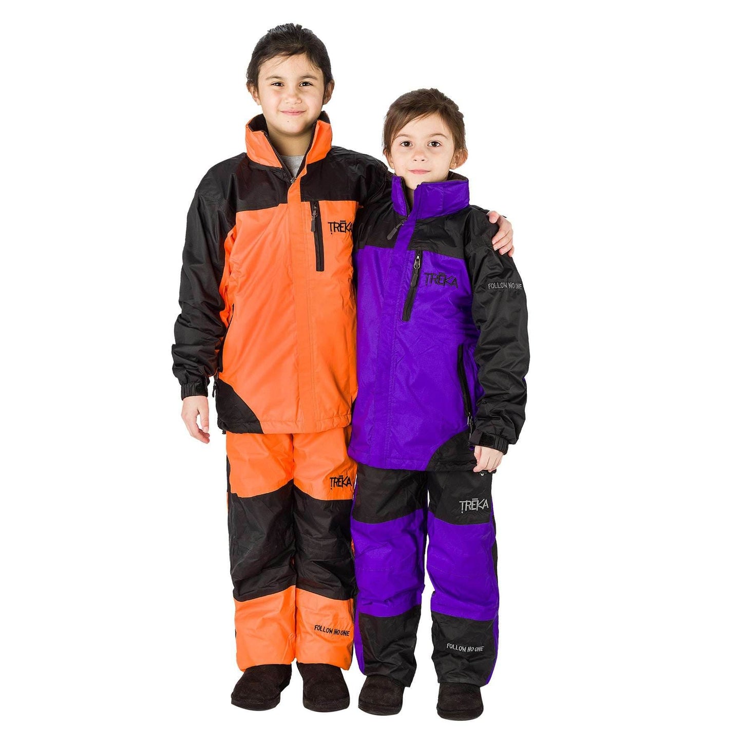 Kids Unisex Gorak Shep Outershell Pants – Orange / Black - Uncle Mike's Outdoors and More!