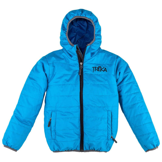 The Lukla Kids Unisex Insulated Jacket 150 GSM – Blue - Uncle Mike's Outdoors and More!