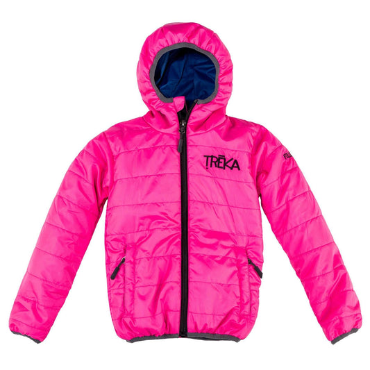 The Lukla Kids Unisex Insulated Jacket 150 GSM- Pink - Uncle Mike's Outdoors and More!