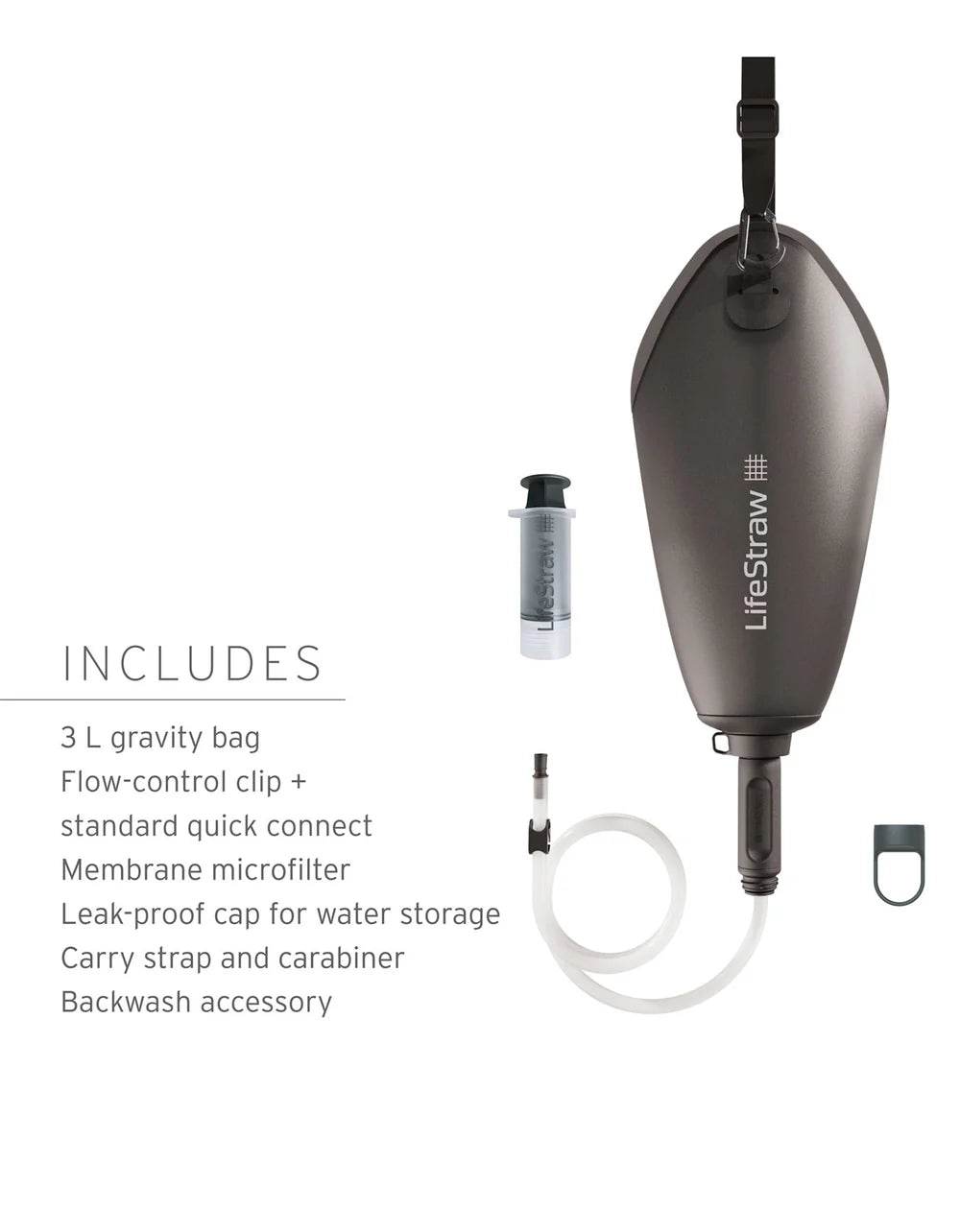 Lifestraw Peak Series Gravity Filter System - 3L - Uncle Mike's Outdoors and More!