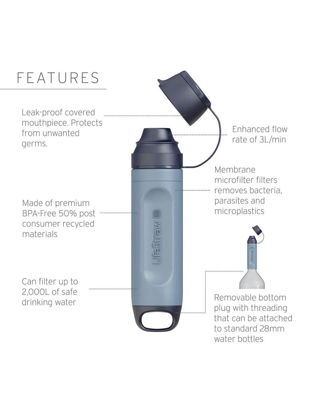 Lifestraw Peak Series Solo - Uncle Mike's Outdoors and More!