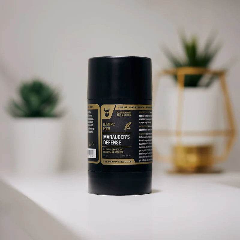 The Beard Struggle - Marauder's Defense - Natural Deodorant For Men - Uncle Mike's Outdoors and More!