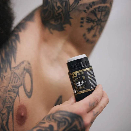 The Beard Struggle - Marauder's Defense - Natural Deodorant For Men - Uncle Mike's Outdoors and More!