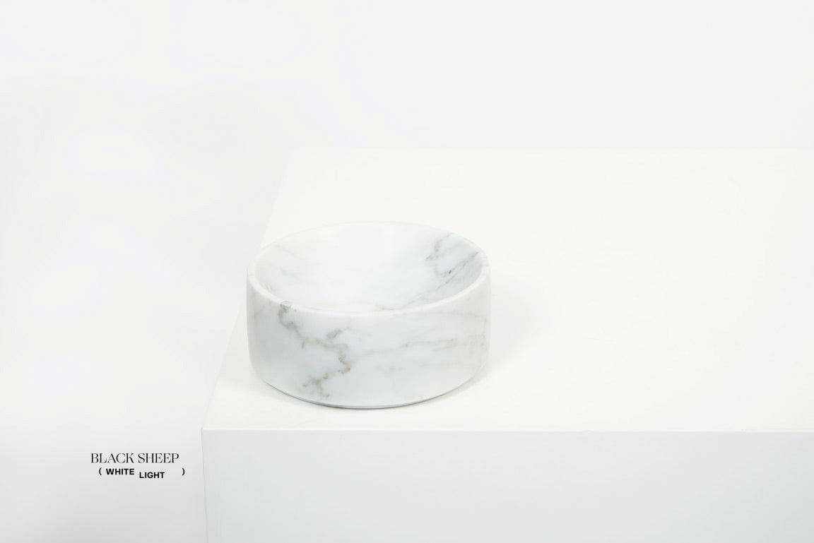 Bianco Carrara Marble Deep Dish