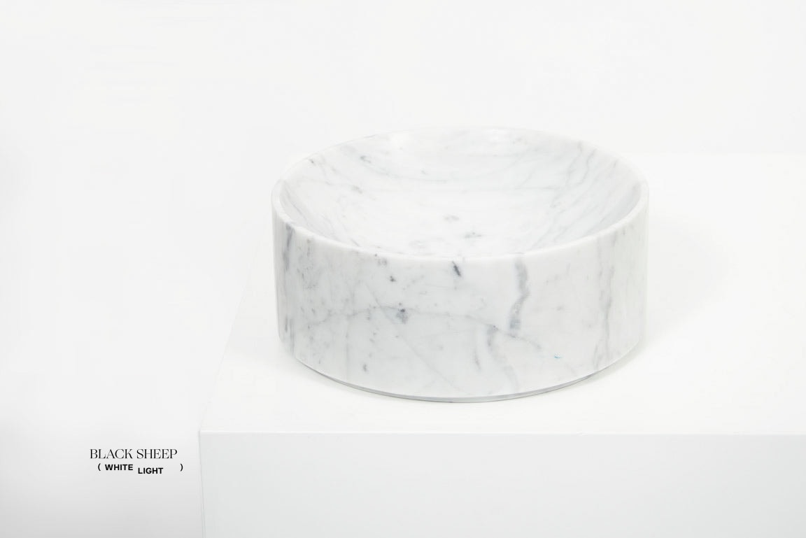 Bianco Carrara Marble Deep Dish