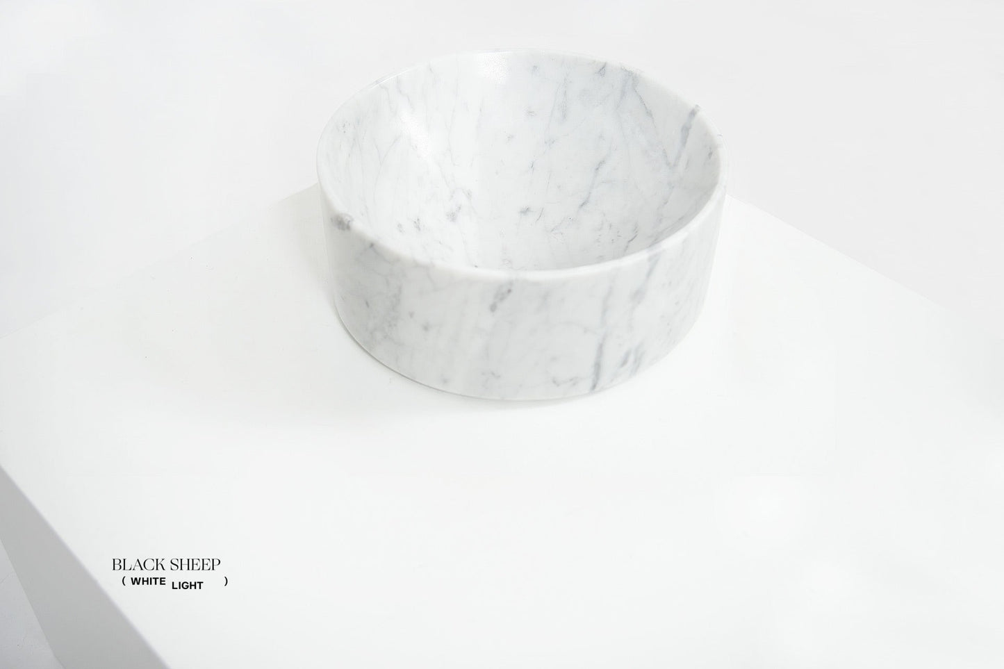 Bianco Carrara Marble Deep Dish