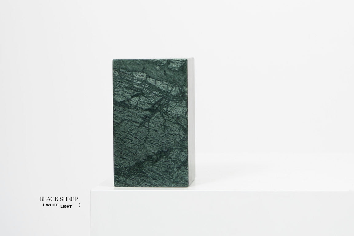 Empress Green Marble Asymmetric Book Ends