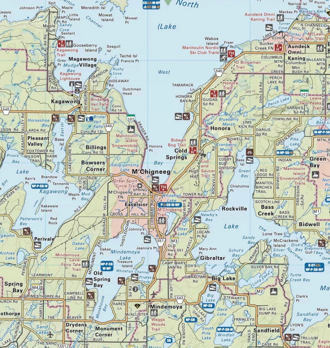 Manitoulin Island Ontario - Destination Map