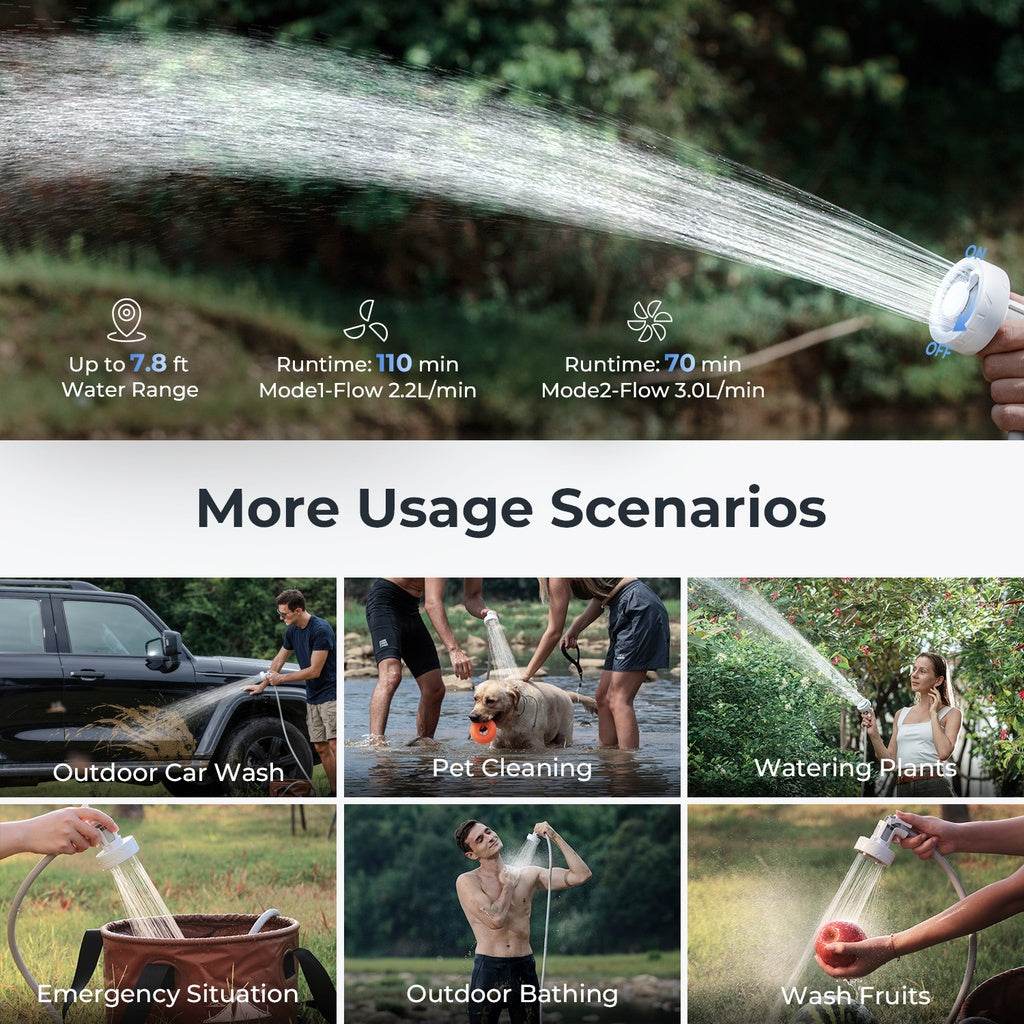 Flextail - Max Shower with Case - Uncle Mike's Outdoors and More!