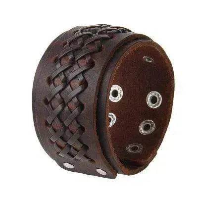 Multi-layer Vintage Cowhide Rope Men's Bracelet